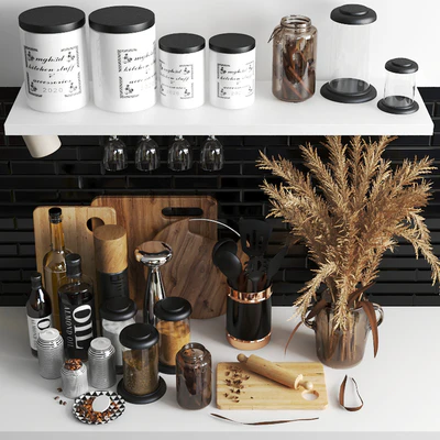 set1218 -kitchen brown — Ver 3