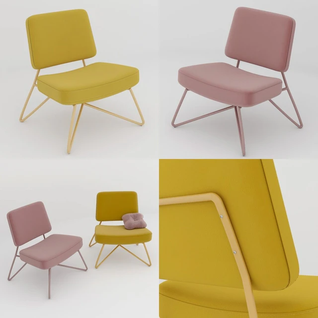 Armchair in vintage style Koper — Descargar