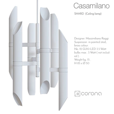 Casamilano shard ceiling lamp — Ver 3