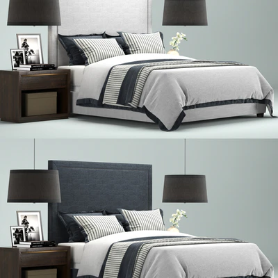 Restoration Hardware Wallace Upholstered bed — Вид 3