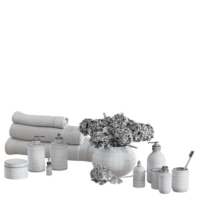 Bathroom Decorative set — Ver 4