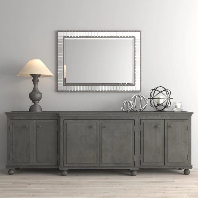 Zinc Media Console with decor — Descargar