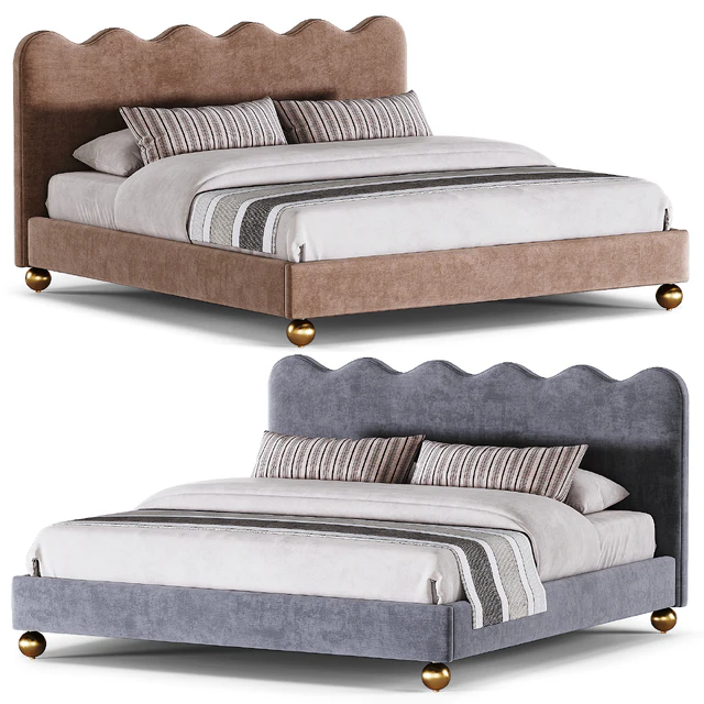 Ripple King Bed — Descargar
