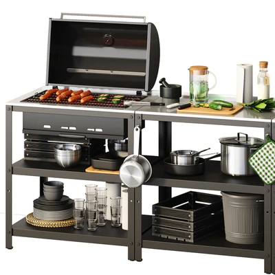 Charcoal grill GRILLSKAR (IKEA) — Ver 5