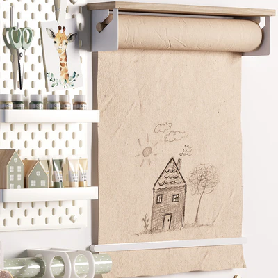 Ikea SKADIS Pegboard , Wall Mounted Easel & Decor for Teenagers and Kids 081 — Вид 5
