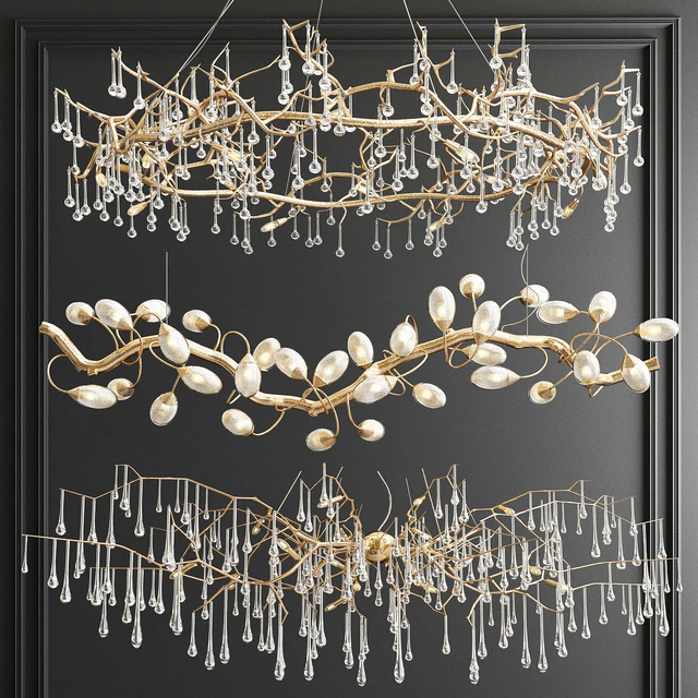 Serip Lotus Bijout Chandelier - 3 types — Descargar