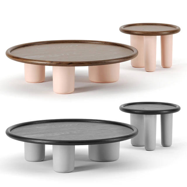 Pluto coffee tables by Tacchini — Descargar
