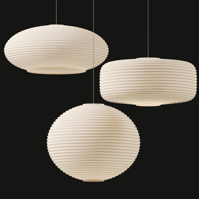 Sansho Paper Pendant Lights — Descargar
