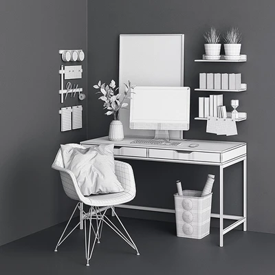 Alex Monotone Desk — Вид 3