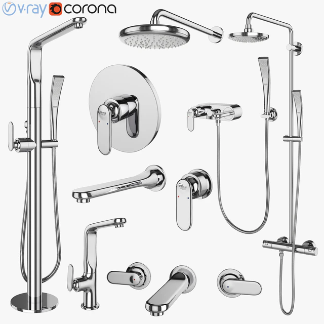 Смесители и душевые системы GROHE | Veris set 70 — Скачать