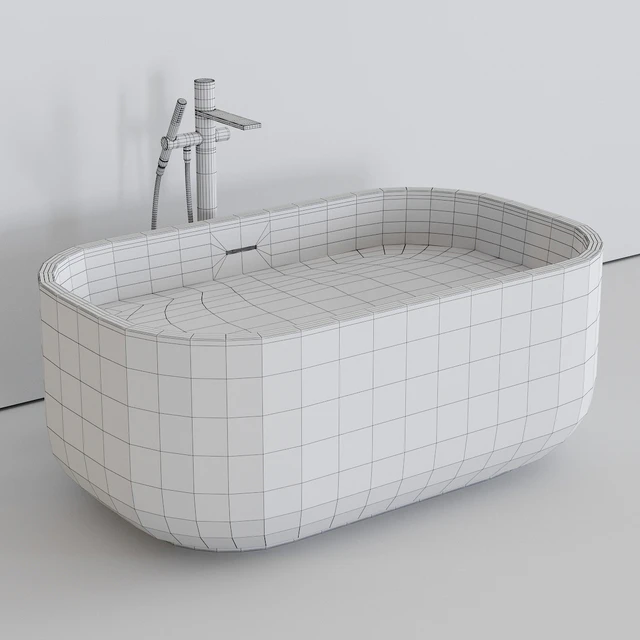Ceramica Cielo Dafne art. Dabat bathtub — Descargar