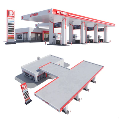 Lukoil gas station — Ver 1
