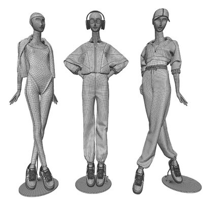 Sportswear on mannequins — Ver 5