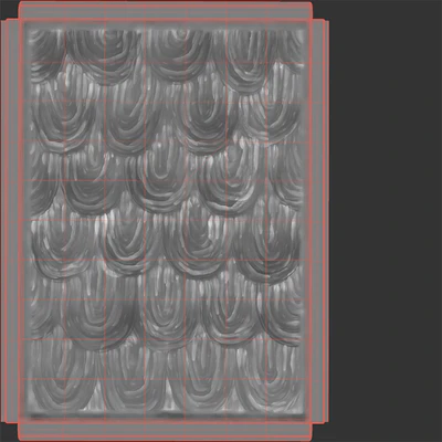Абстрактное гипсовое панно (Plaster painting) — Вид 5