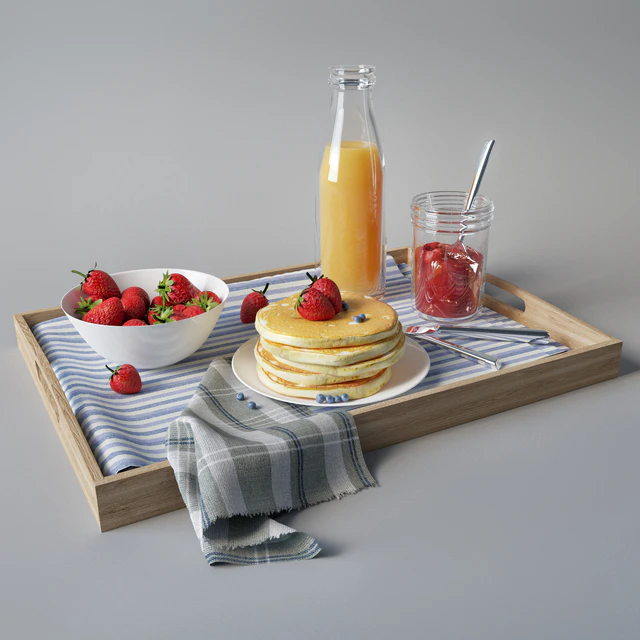 Breakfast on a tray — Descargar