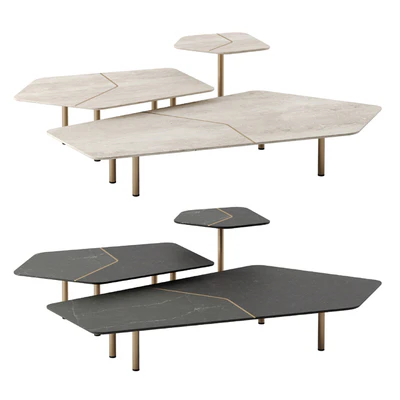 Brink coffee tables by Minotti — Ver 1