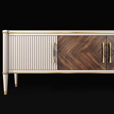 Chest of drawers and TV stand Venice. Dresser, sideboard by Classico Italiano — Ver 4