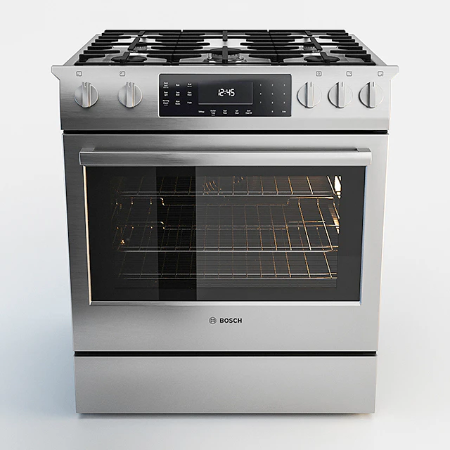 Gas Slide-in Range - HGI8054UC - by Bosch — Descargar