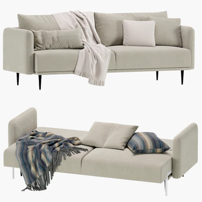 Sofa Loft Sayle Barhat Emerald / Диван Сайле — Ver 6