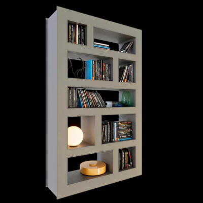Bookcase Stele — Ver 1