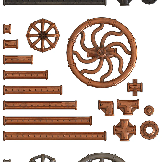 steampunk pipe — Descargar