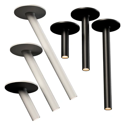 Modern LED tube spotlight — Ver 1