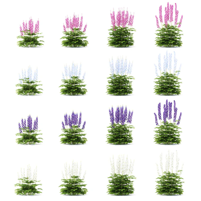 Delphinium hybrid flowers | Delphinium hybridum — Descargar