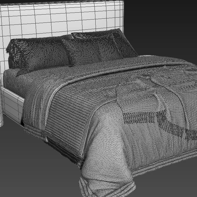 Bed Meridiani Stone Plus — Descargar