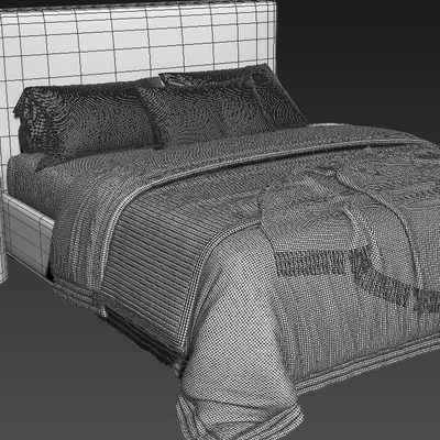 Bed Meridiani Stone Plus — Ver 4