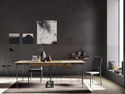 grey wall interior scene — download