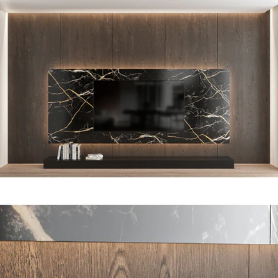 TV wall set 02 — Вид 3