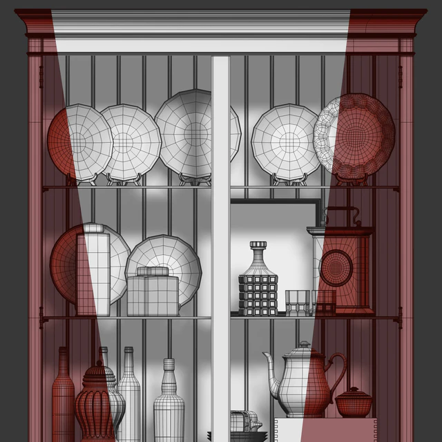 Eclipse wardrobe / showcase. Display Cabinet / showcase bu Birkhouse — Descargar
