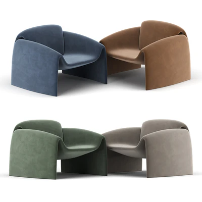 LE CLUB Armchair By Poliform — Ver 1