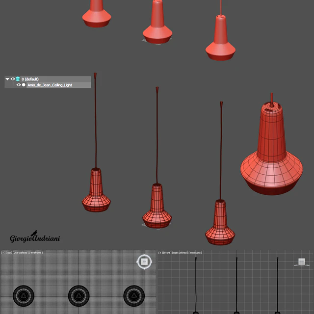 Amis de Jean Ceiling Light — Скачать