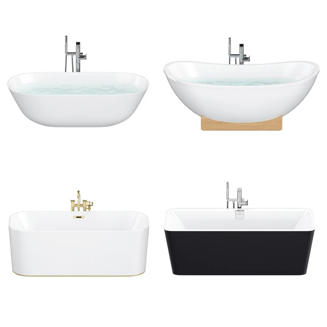 Villeroy & Boch set 57 freestanding bathtub set (Finion, Theano, Squaro Edge 12, My Nature) — Descargar