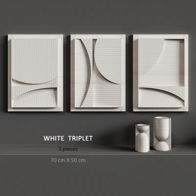 Relief White Triplet — Ver 3