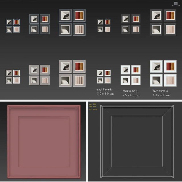 Picture Frames Set-70 — Скачать