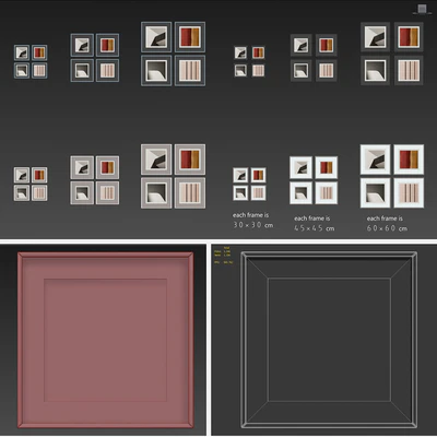 Picture Frames Set-70 — Вид 3
