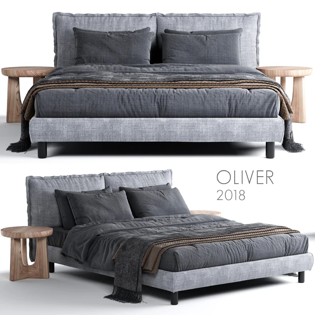 Кровать Meridiani Oliver — Скачать