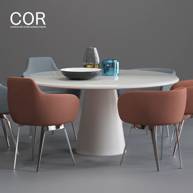 COR Roc chair and Conic Table — Скачать