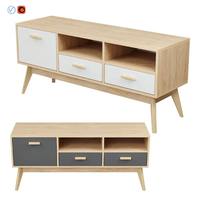 Skandica - Horten (Nordic Scandi) TV stand — download
