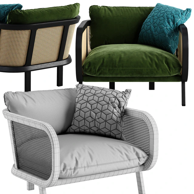 Buzzi Cane chair — Скачать