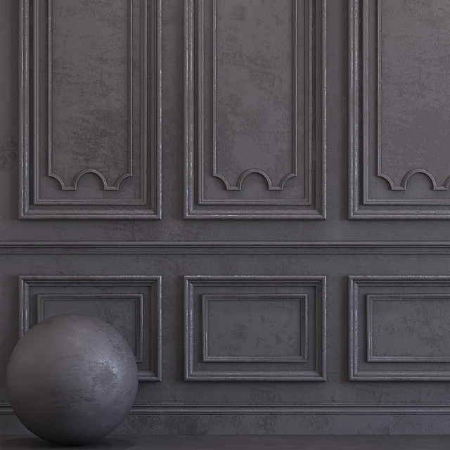 Декоративная штукатурка с молдингом 35 — Скачать