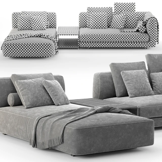 Corner sofa Art Nova GLAM — Скачать