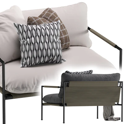 Coco Republic Malmo Outdoor Lounge Chair — Ver 5