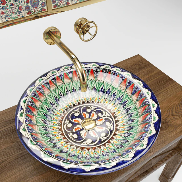 Wooden washbasin cabinet — Descargar