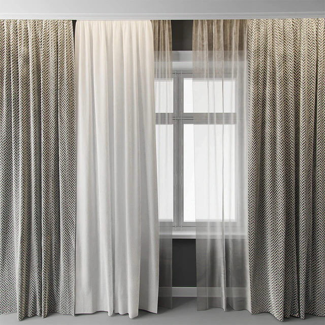 Curtains with window — Descargar
