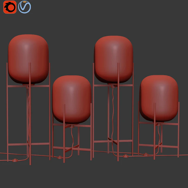 Oda Floor Lamps — Скачать