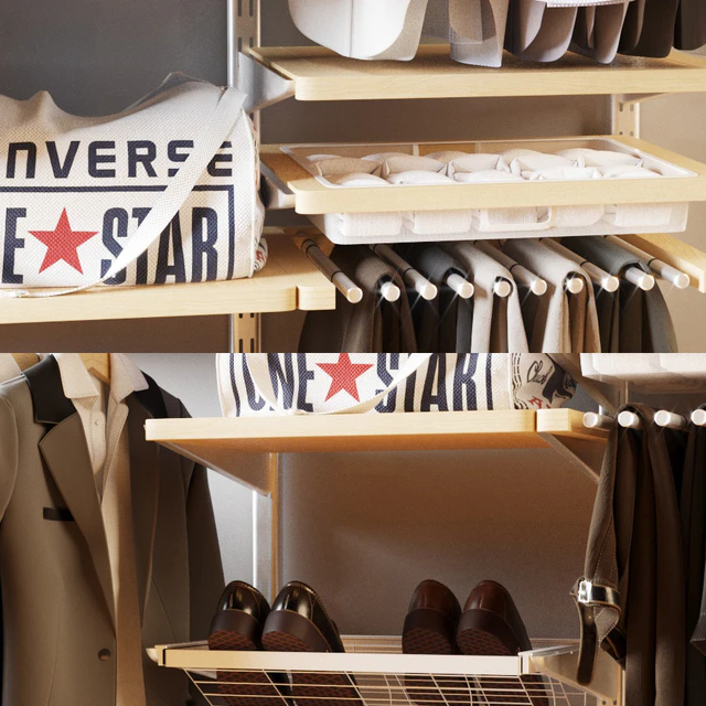 men's closet Elfa — Descargar