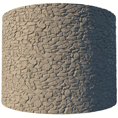 Материал каменной кладки 15 8k бесшовный PBR — Вид 7